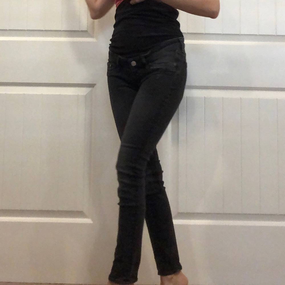 H&M Skinny 0P Maternity Jeans - A favorite!